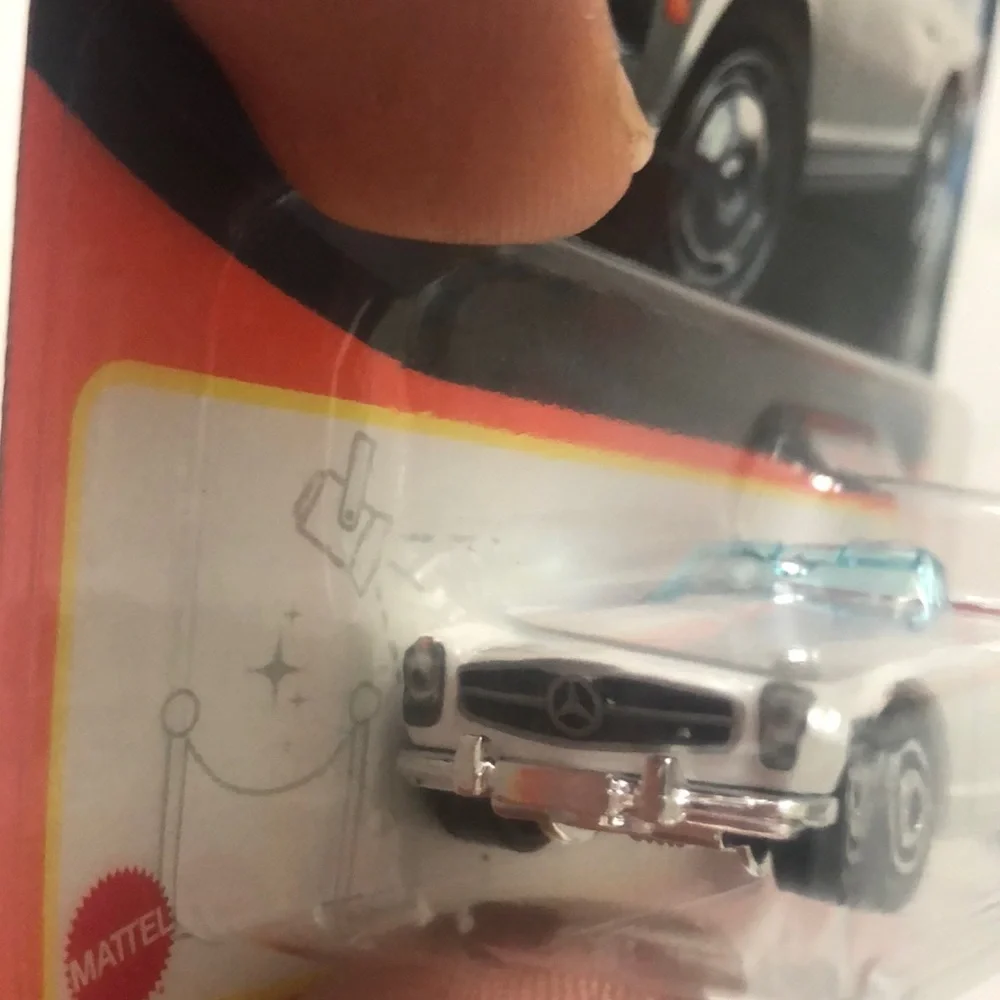 Matchbox White Mercedes-Benz 230 SL Toy Car
